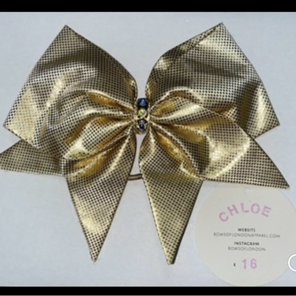 “Chloe” Bows of London Cheer Bow